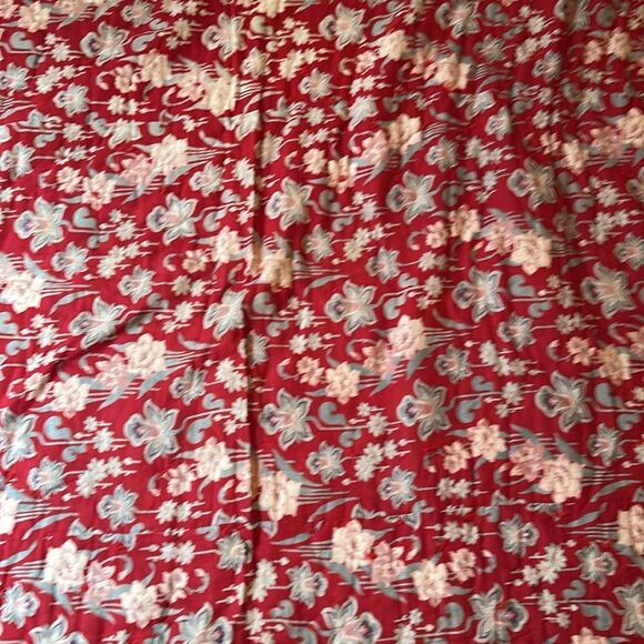 Vintage 1930s/40s Elegant Floral Handmade Bedspread - Picture 5 of 8